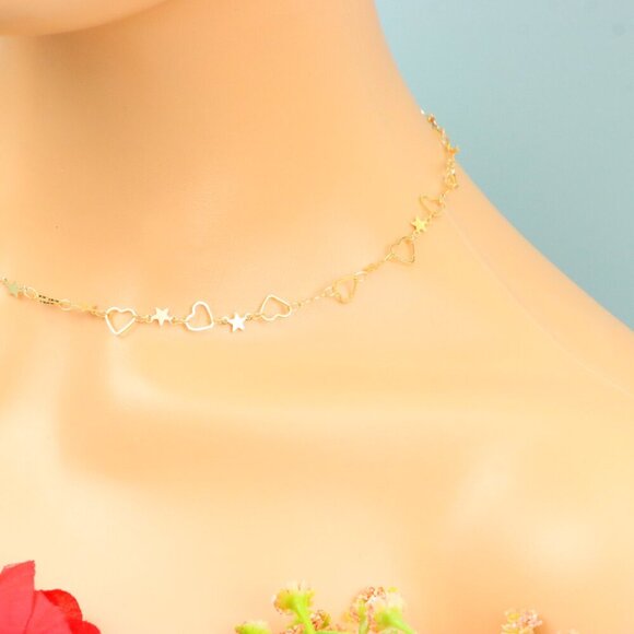 Delicate & Contemporary Necklace Chain, A Lovely Choice for Women, EVCH1582 - Picture 6 of 10